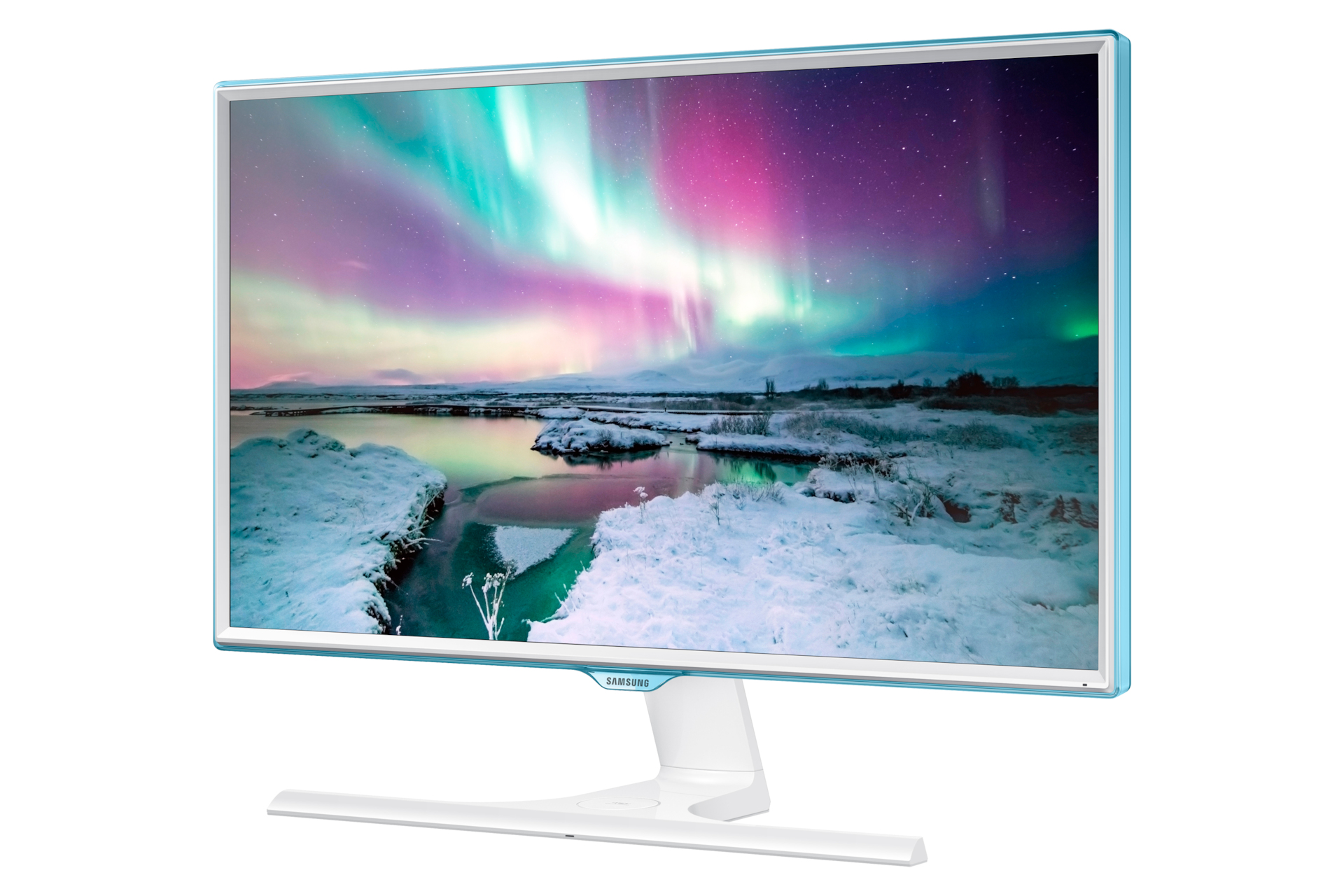 Samsung 23.6″ LED Monitor with smartphone wireless charging image 4