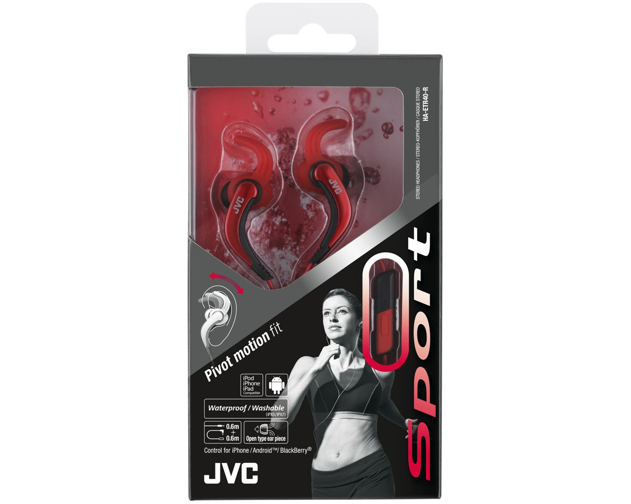 JVC HA-ETR40-R-E Inner ear headphones – image 2