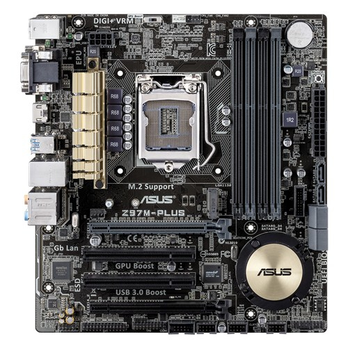 ASUS Z97M-PLUS Intel® Z97 LGA 1150 (Socket H3) micro ATX – image 2
