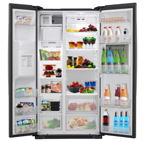 LG GSP325WBCV side-by-side refrigerator Freestanding – image 2