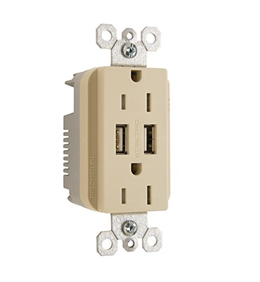 Legrand TM826USBICC6 mobile device charger Universal Ivory AC Indoor
