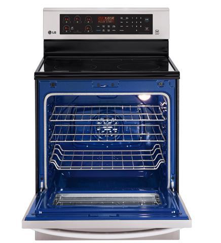 LG LRE6383ST cooker Freestanding cooker Electric Black, Stainless steel – image 7