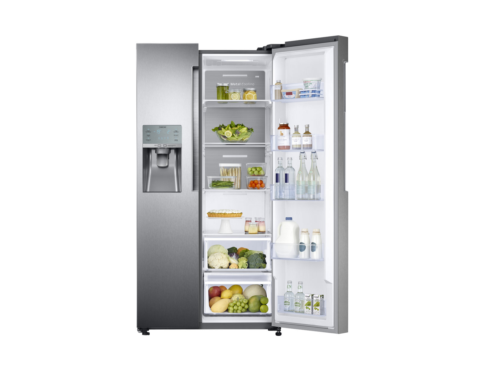 Samsung RS58K6537SL side-by-side refrigerator Freestanding – image 4
