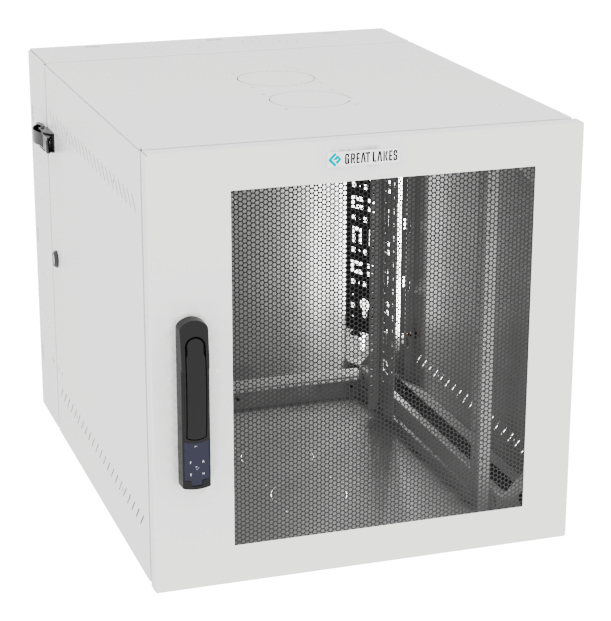 Vertiv VR Rack GL24WMCMM-W-SE-00-CM rack cabinet 12U Wall mounted rack White