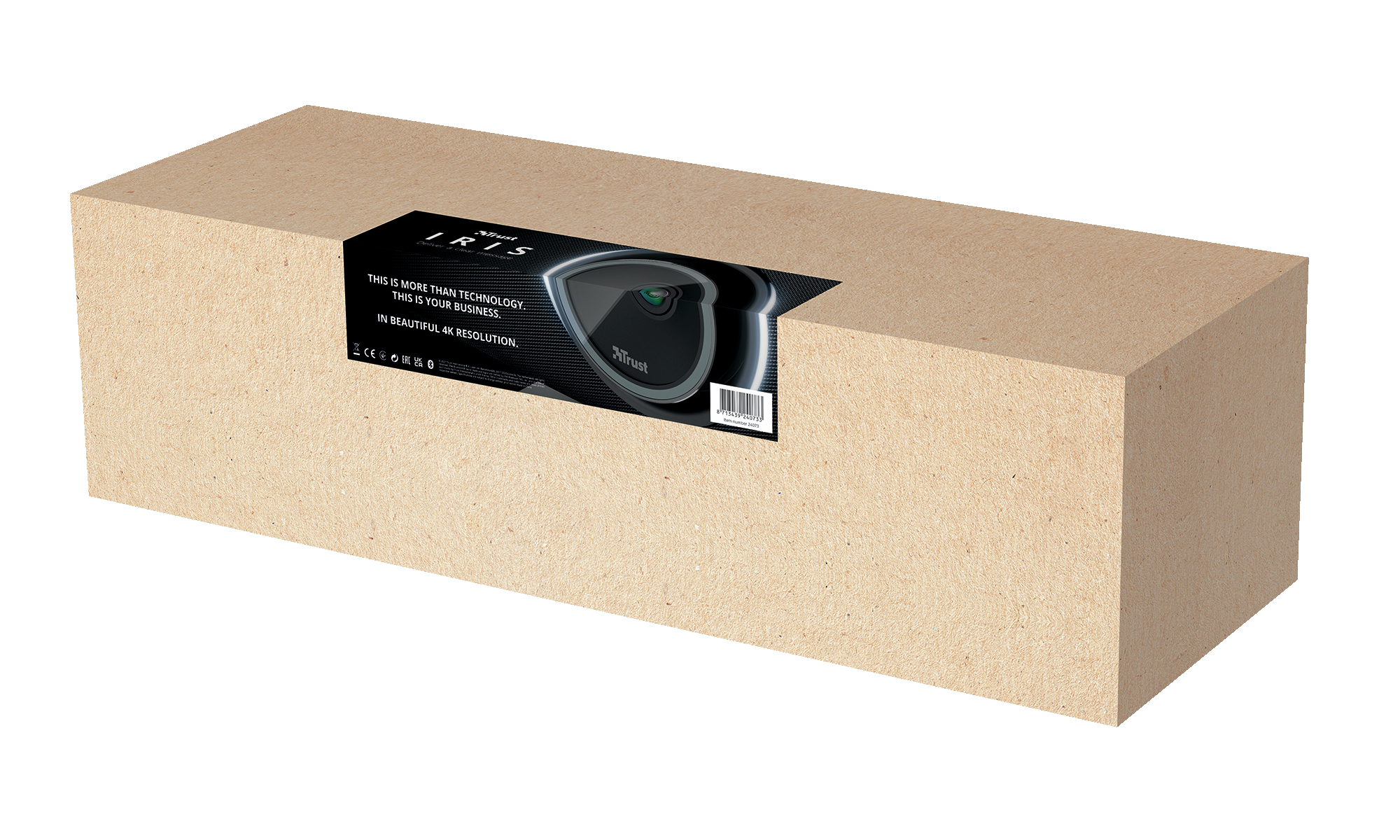 Trust Iris webcam 3840 x 2160 pixels USB 3.2 Gen 1 (3.1 Gen 1) Black – image 6