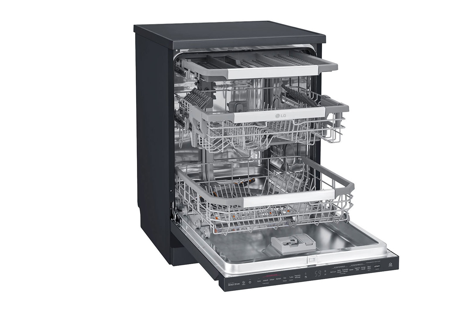 LG DF425HMS dishwasher Freestanding 14 place settings – image 9