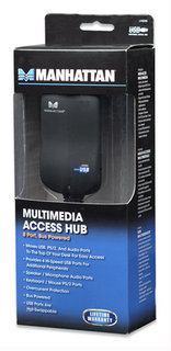 Manhattan 174244 laptop dock/port replicator Black – image 8