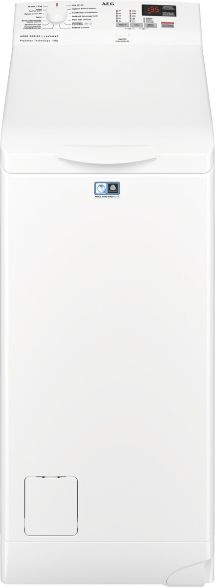 AEG L6TBK62 washing machine Top-load