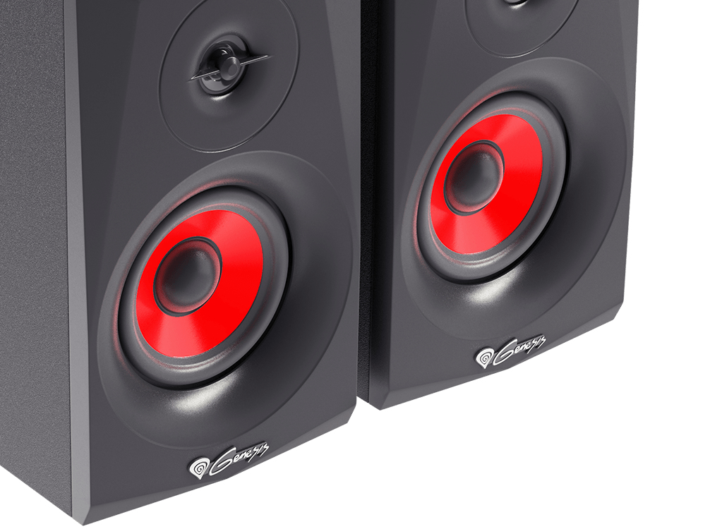 GENESIS NCS-1306 loudspeaker Black, Red Wired & Wireless – image 3