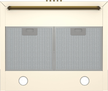Gorenje WHC63CLI Wall-mounted Ivory 650 m³/h – image 3