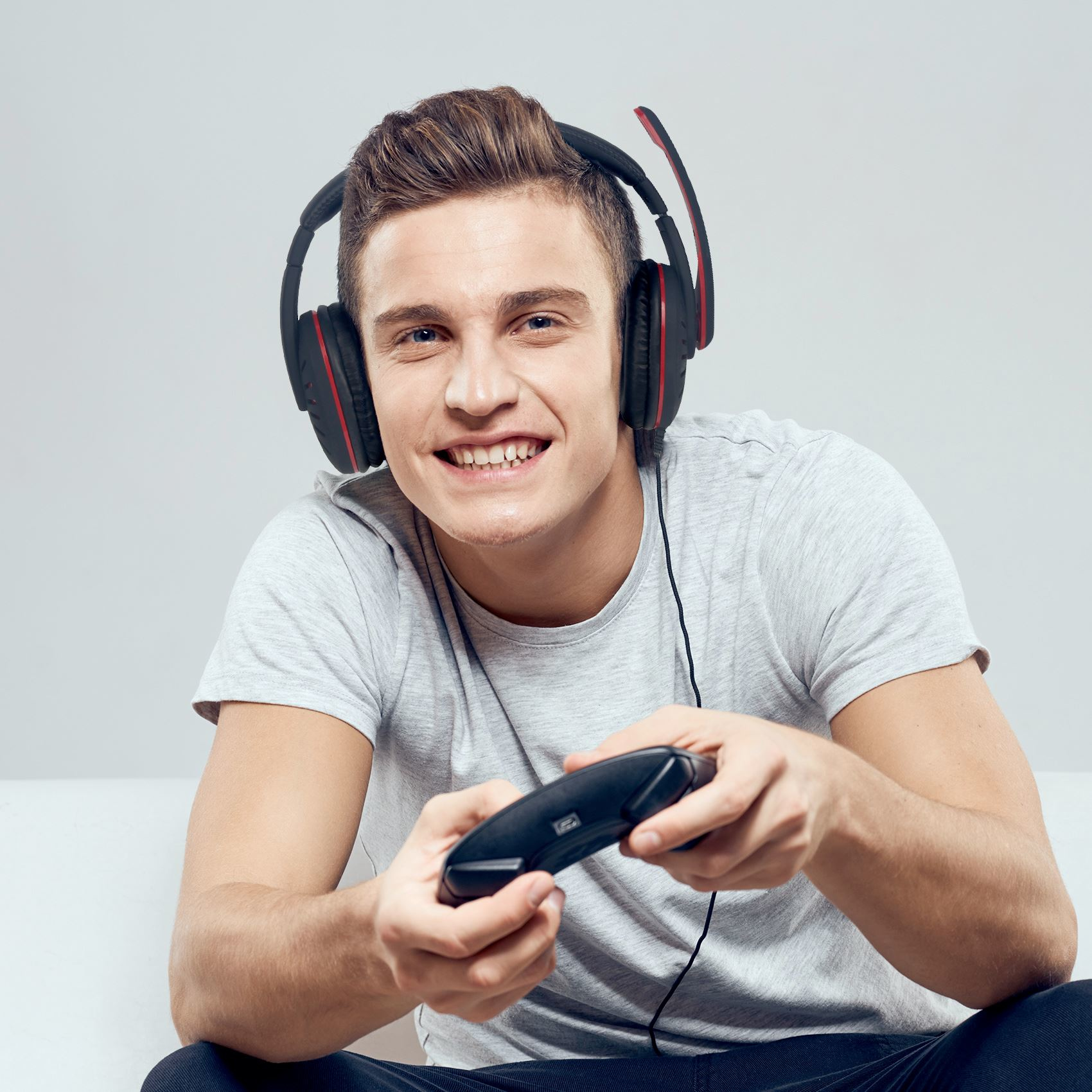 Celly GameBeatPro Headset Wired Head-band Gaming Black, Red – image 4