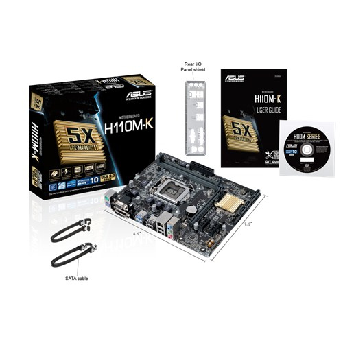 ASUS H110M-K Intel® H110 LGA 1151 (Socket H4) micro ATX – image 5