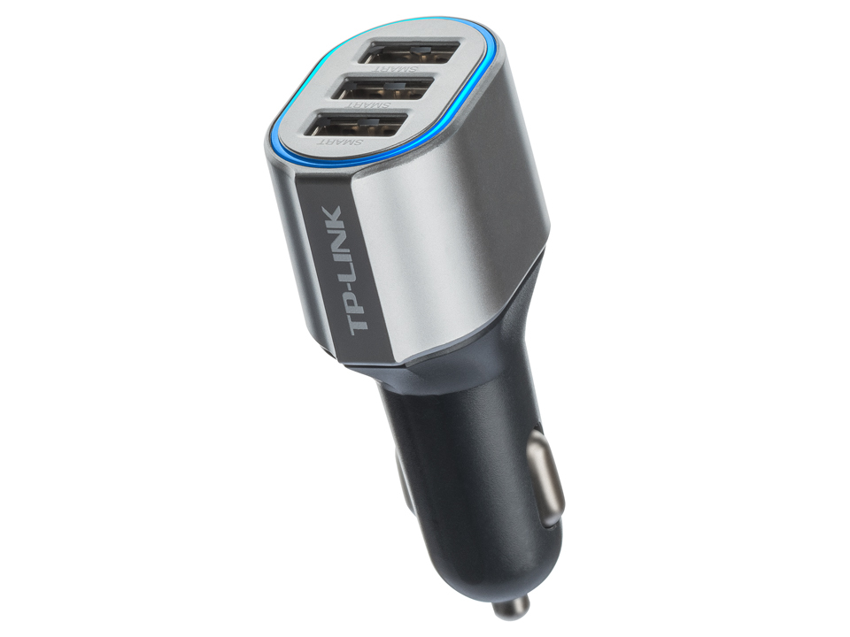 TP-Link CP230 mobile device charger Universal Grey, Silver Cigar lighter Auto – image 2