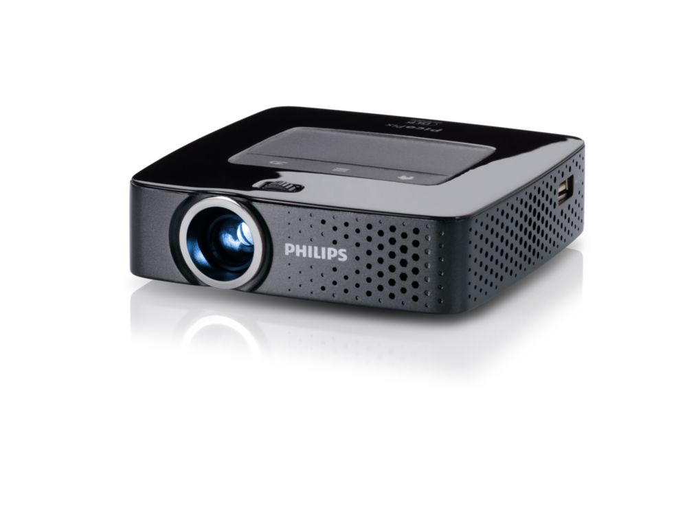 Philips PicoPix PPX3610/F7 data projector Portable projector 100 ANSI lumens DLP WVGA (854x480) Black