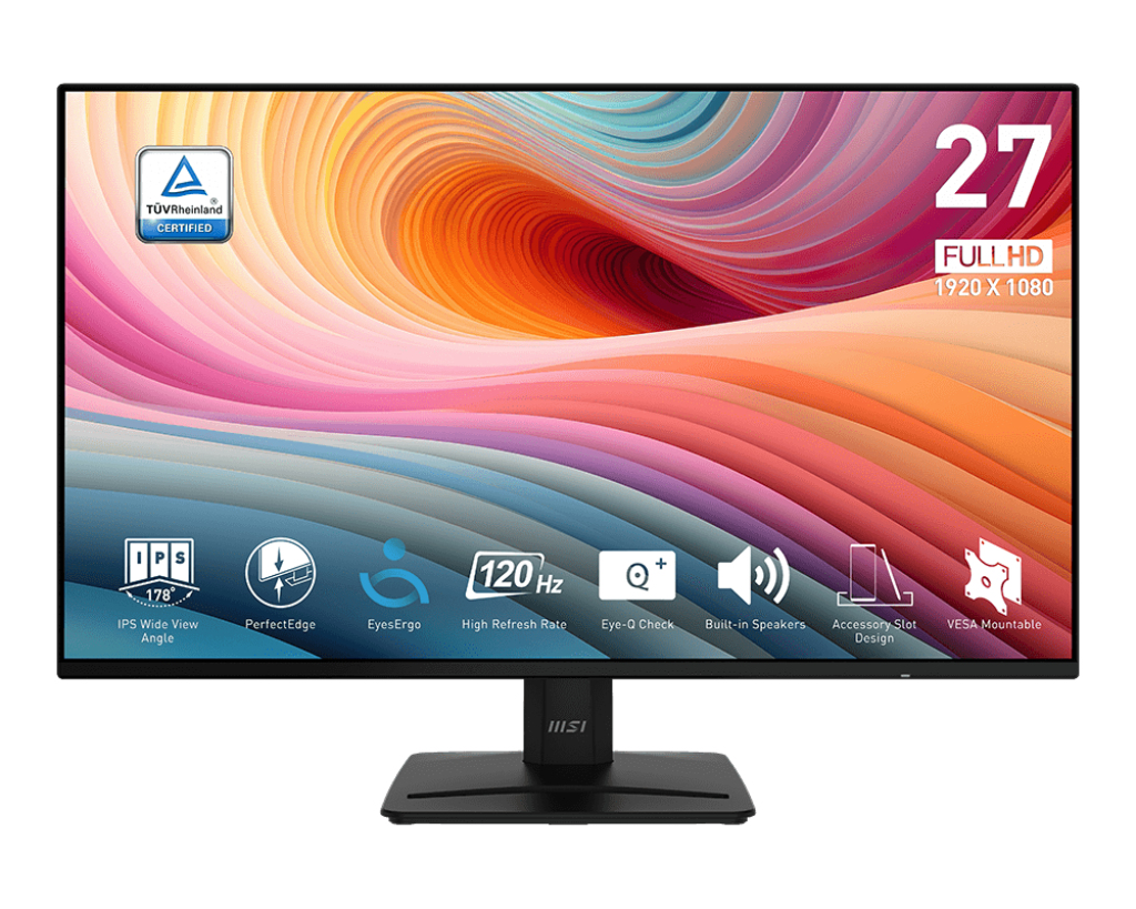MSI PRO MP271A E2 Monitor PC 68,6 cm (27") 1920 x 1080 Pixel Full HD LCD Nero