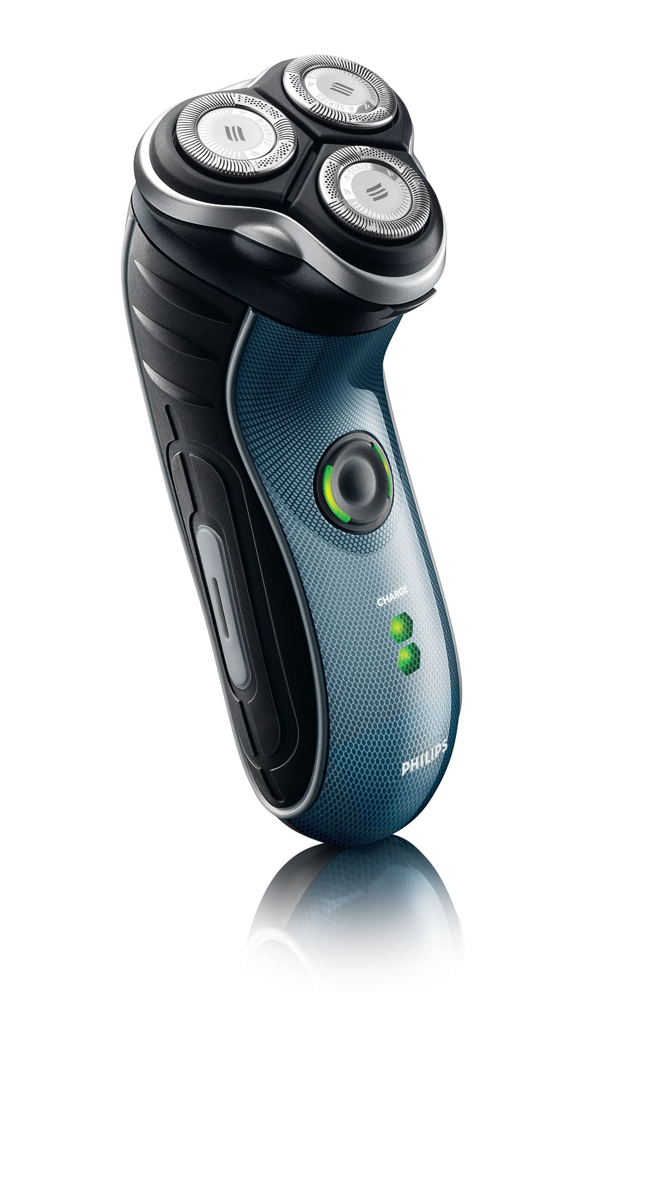 Philips SHAVER Series 3000 HQ7340/16 men's shaver Rotation shaver Trimmer Black, Blue – image 2
