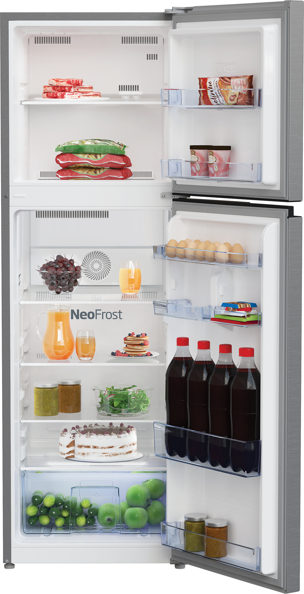 Beko RDNT271I30XBN fridge-freezer Freestanding – image 3