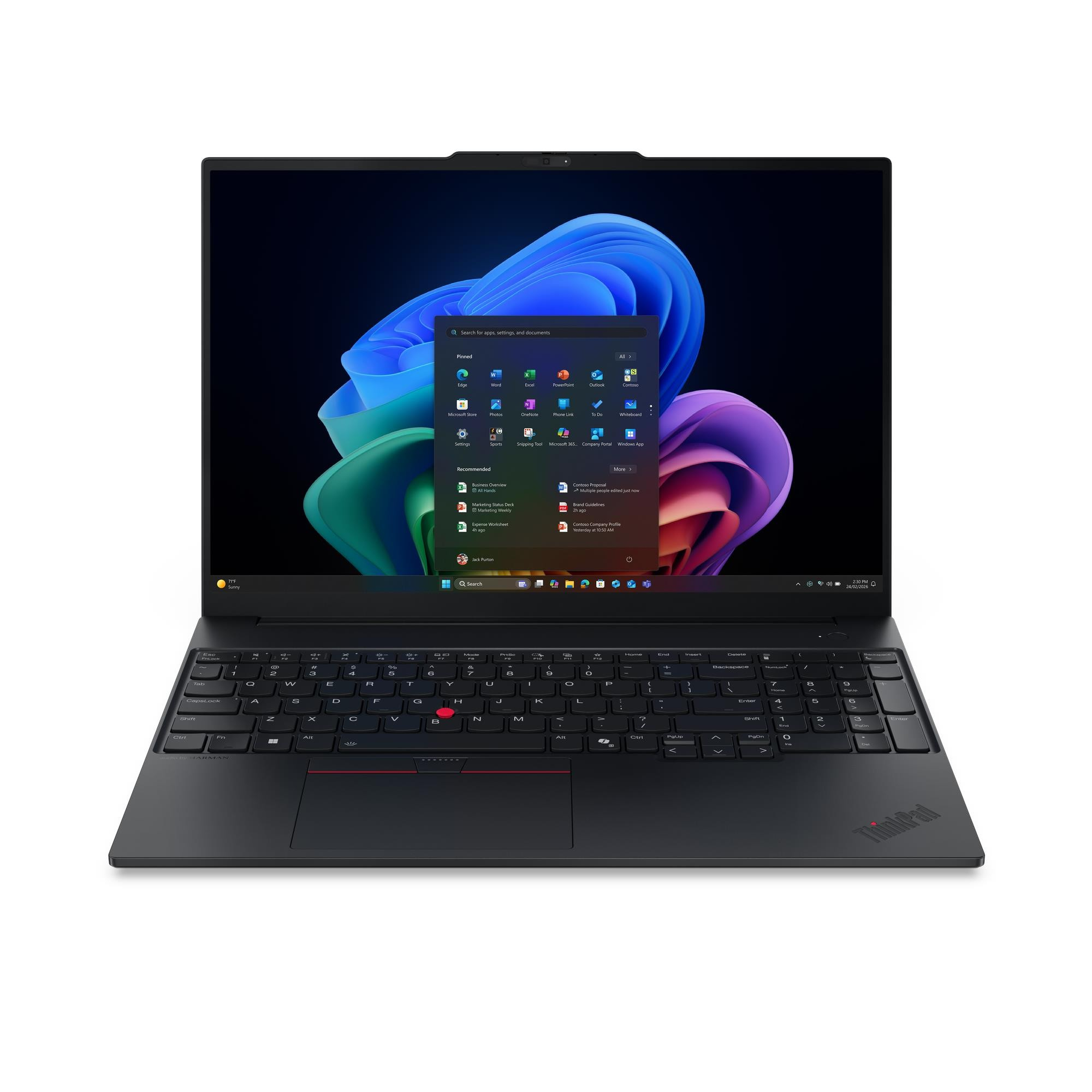 Lenovo Thinkpad E16 G4 - FreeDOS - Black