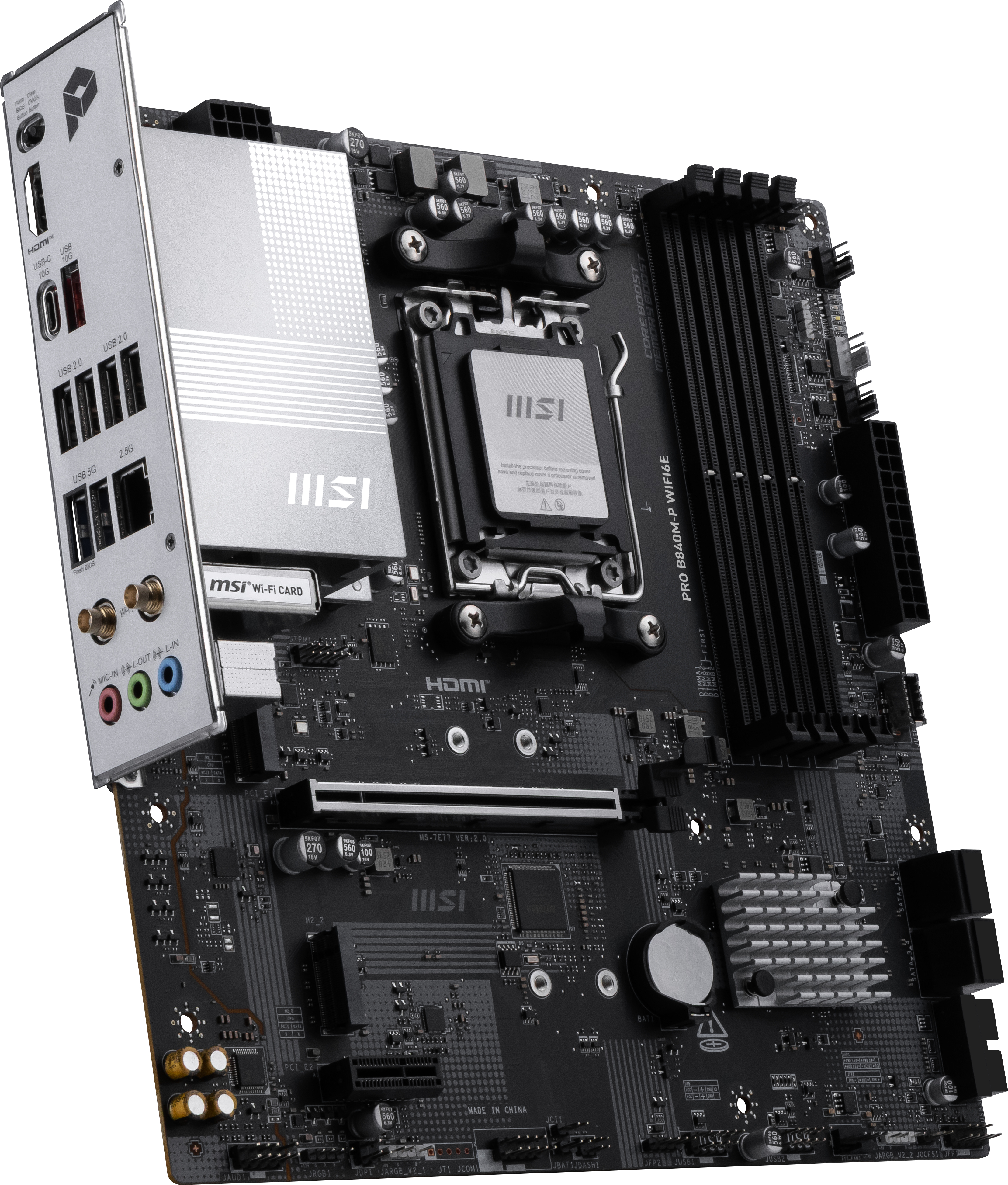 MotherBoard MSI PRO B840M-P WIFI6E