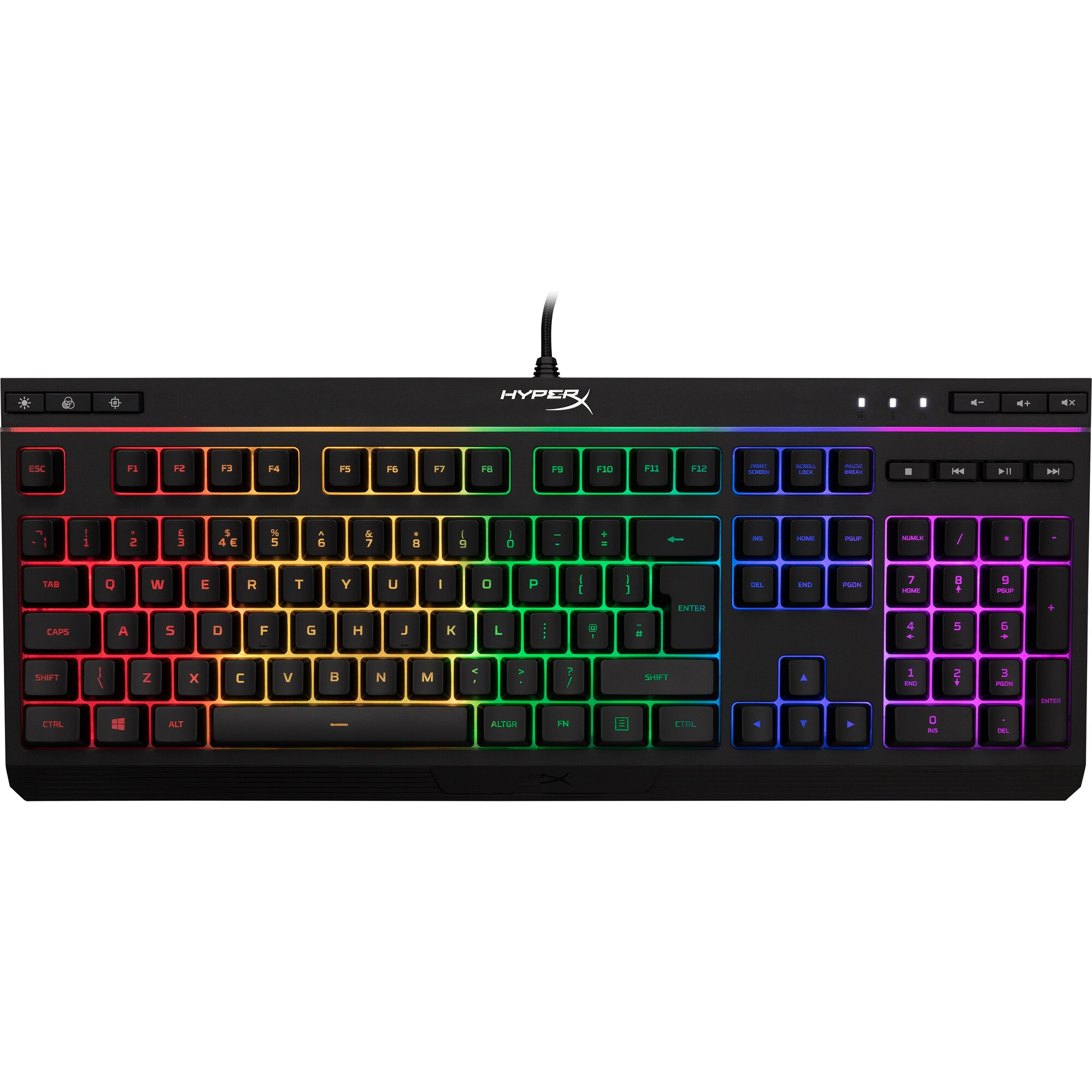 HyperX Alloy Core RGB - Gaming Keyboard (UK Layout) (HX-KB5ME2-UK) – image 2