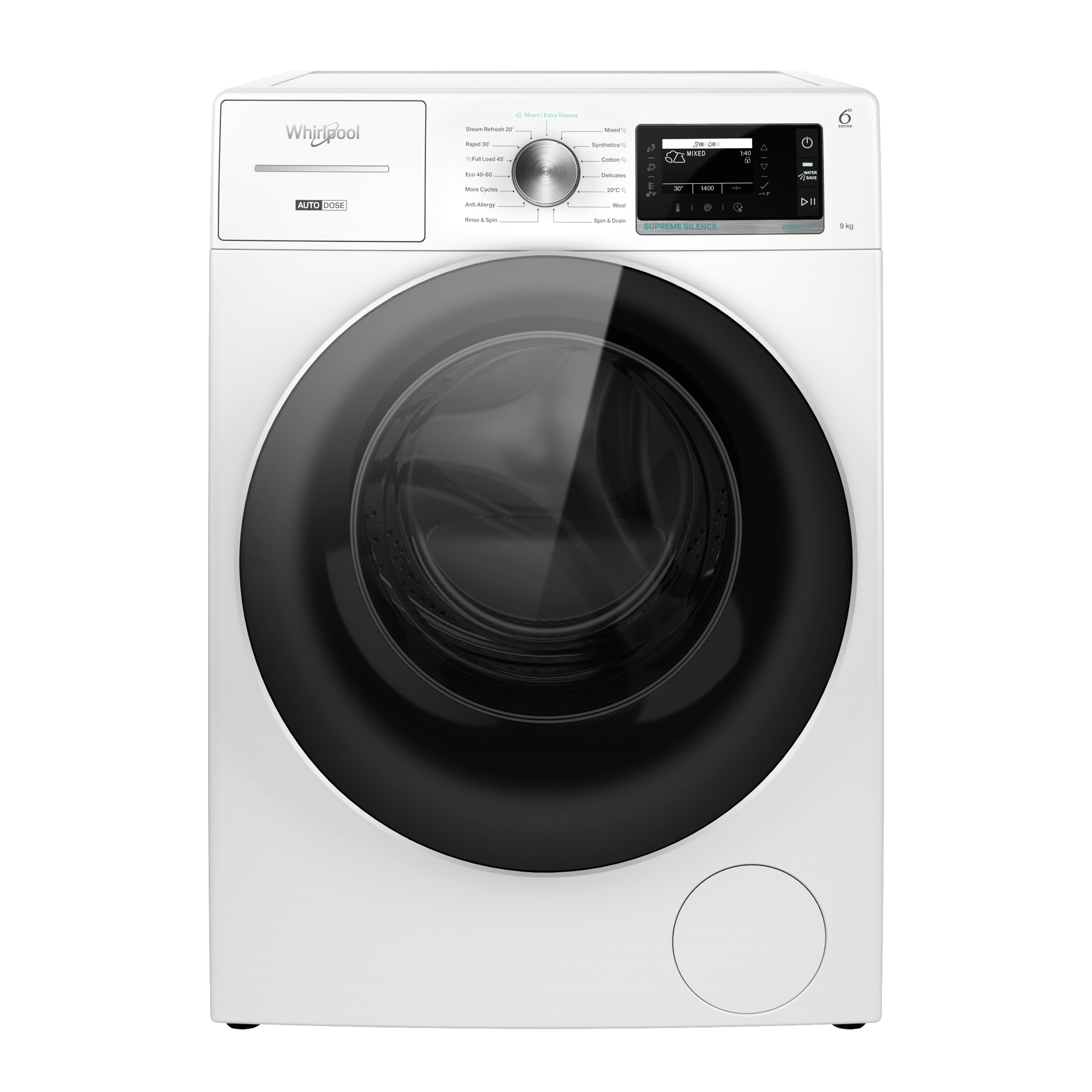 Whirlpool W8 99AD SILENCE UK — vue 1 sur 8