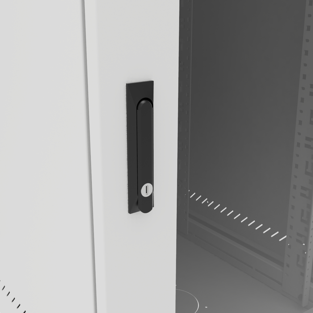 Vertiv VR Rack GL36WMCMP-W-SH-AF-CM rack cabinet 19U Wall mounted rack White – image 4