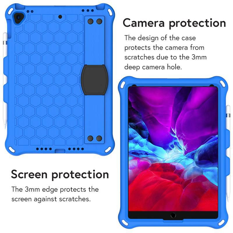 eSTUFF HONEYCOMB Protection Case for Apple iPad Air 10.5/Pro 10.5/iPad 10.2 - Blue – image 2