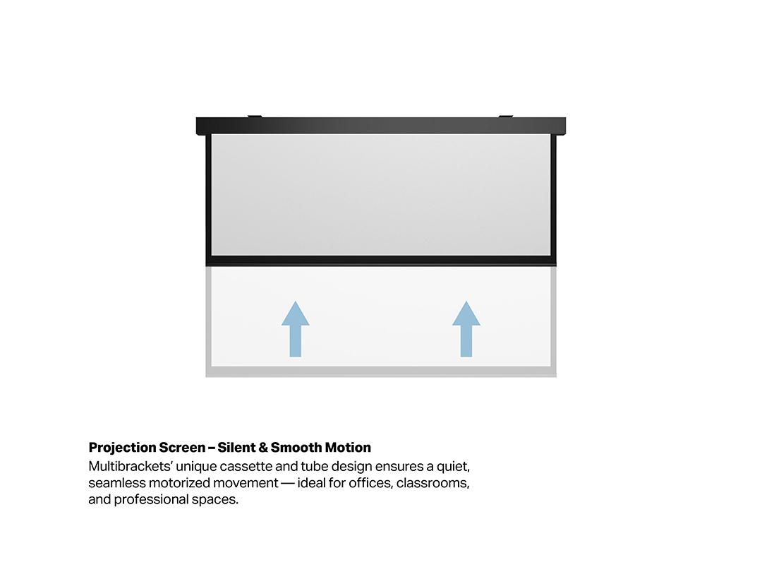 Multibrackets M 16:10 Motorized Proj Screen – image 8