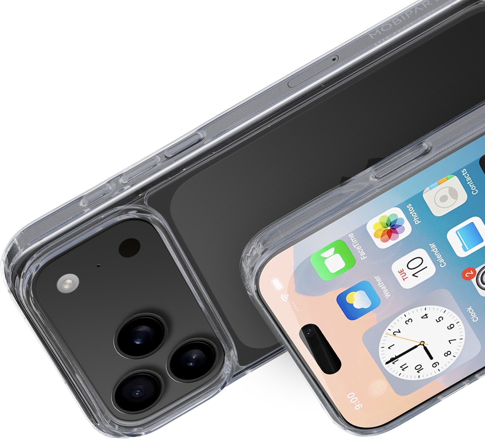 Mobiparts Classic Hardcover Apple iPhone 17 Pro Max Clear – image 2
