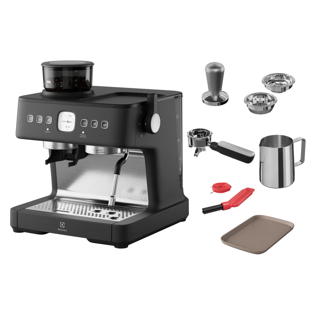 Electrolux E8EC1-8BP Semi-auto Espresso machine – image 1