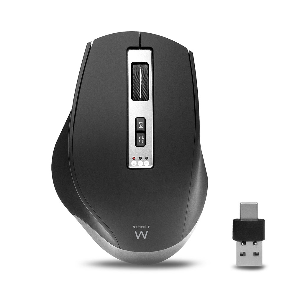 Ewent EW3240 mouse Office Right-hand RF Wireless + Bluetooth 2400 DPI