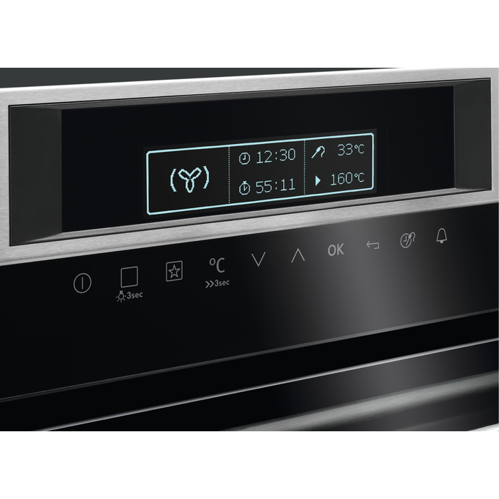 AEG BEK742L21M 72 L 2490 W Black, Stainless steel – image 4
