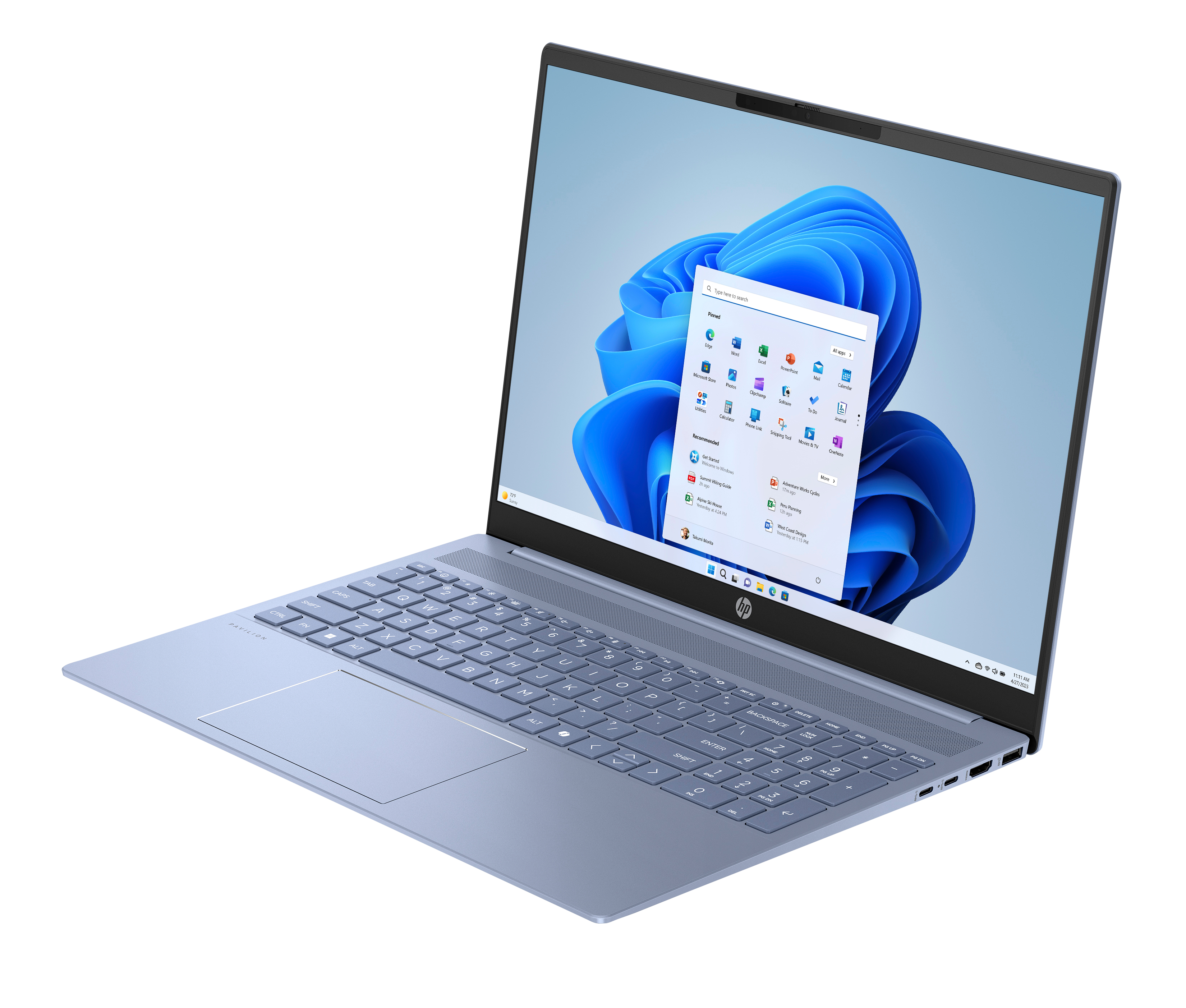 Portátil - HP Pavilion 16-af0004ns, 16" WUXGA, Intel® Core™ Ultra 7-155U, 16GB RAM, 1TB SSD, Gráficos Arc™ GPU, Windows 11 Home, Celeste - imagen 12