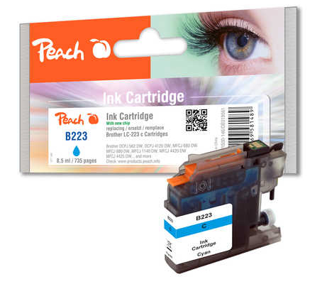 Peach 319561 ink cartridge Cyan