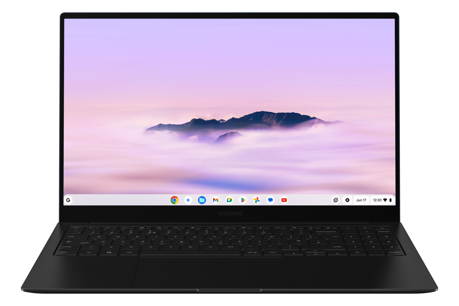 Samsung XE550XGAA-EXP Intel Core 5 120U Chromebook 396 cm (15.6") Full HD 8 GB LPDDR5x-SDRAM 256 GB eUFS Wi-Fi 6E (802.11ax) Ch