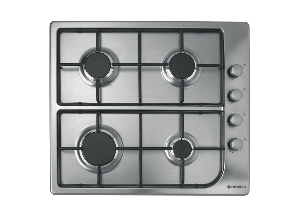 Hoover H-HOB 100 GAS HGL64SX Stainless steel Built-in 4 zone(s) – image 1