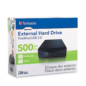 Verbatim FireWire/USB Desktop Hard Drive – image 1