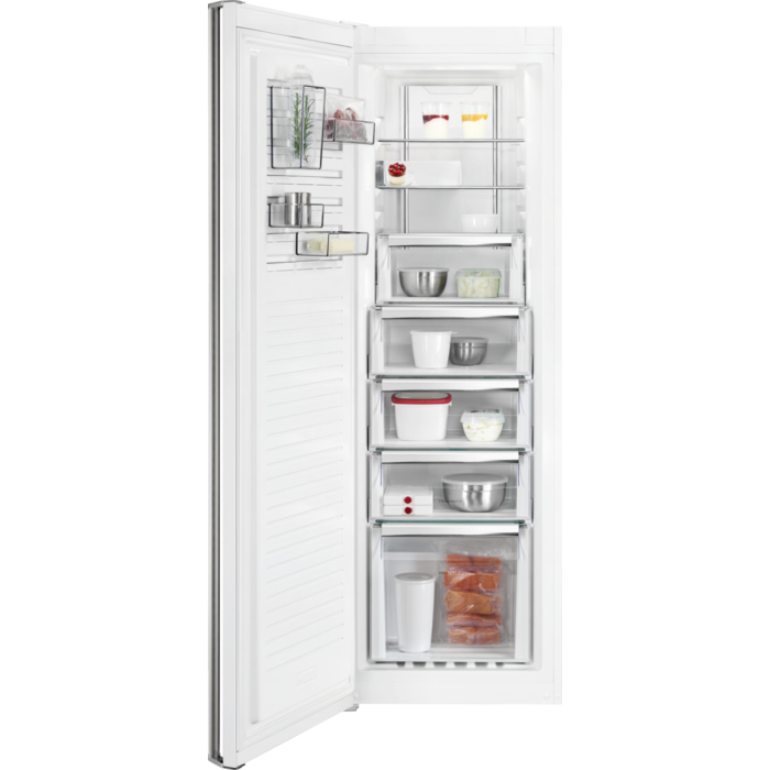 AEG AGE82924NW Upright freezer Freestanding