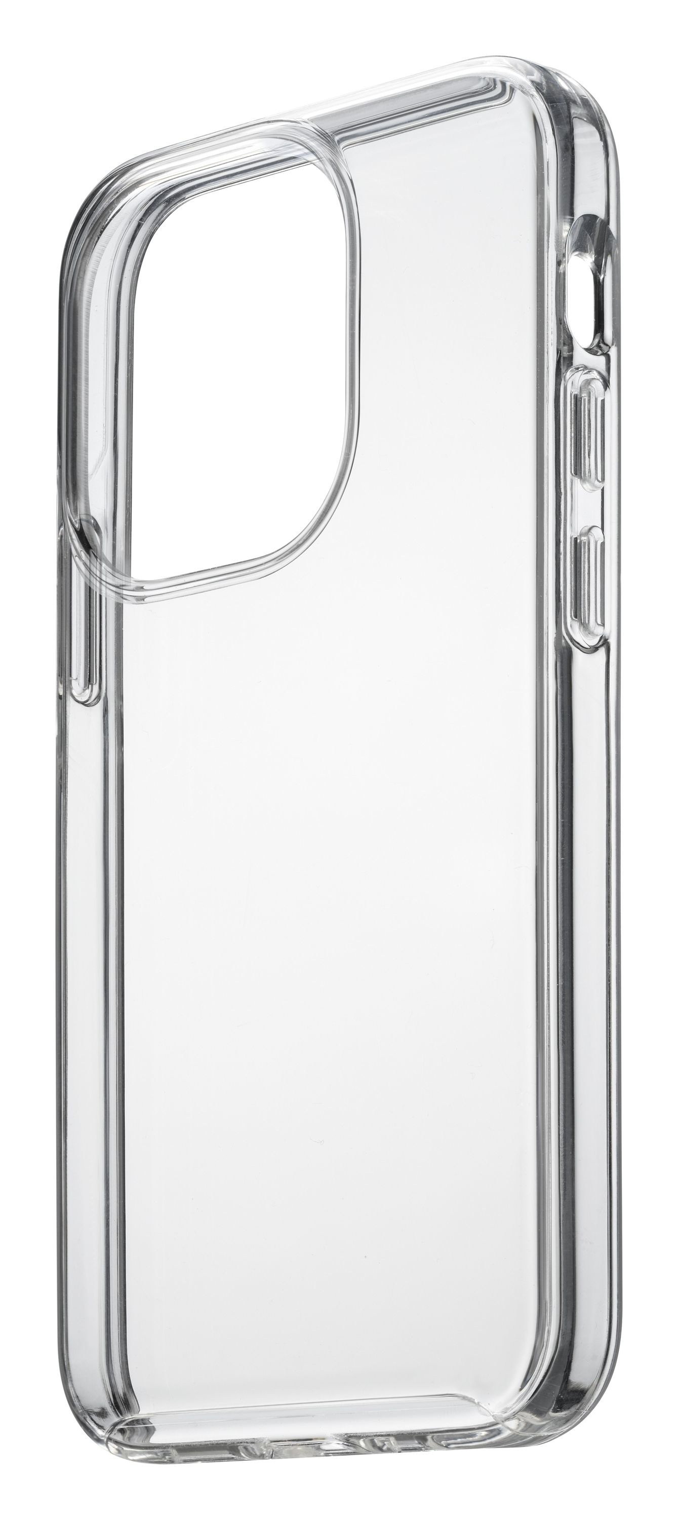 Cellularline Gloss - iPhone 13 Pro Max Transparent, ultra-protective case with scratch-proof finish - with built-in Microban® antibacterial technology