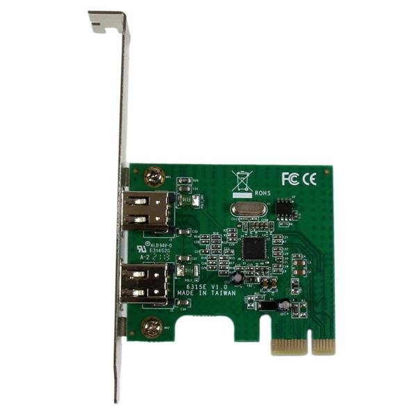 StarTech.com 2 Port 1394a PCI Express FireWire Card - PCIe FireWire Adapter – image 2
