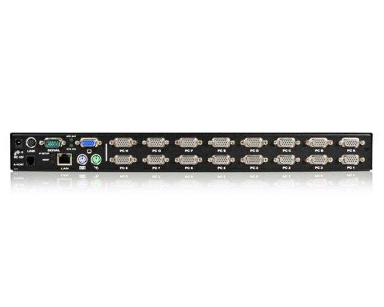 StarTech.com 16 Port Rackmount USB PS/2 Digital IP KVM Switch – image 3