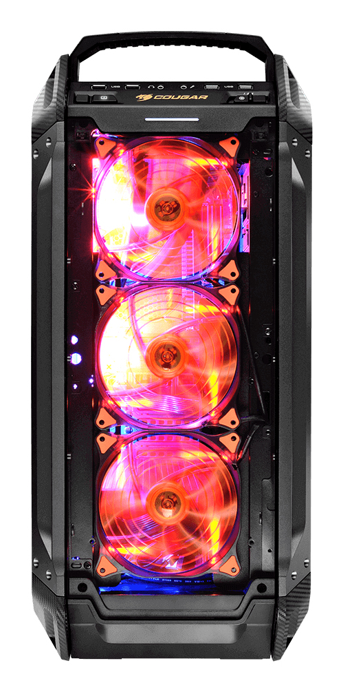 COUGAR Full Tower Case, Panzer Max, Black – image 8