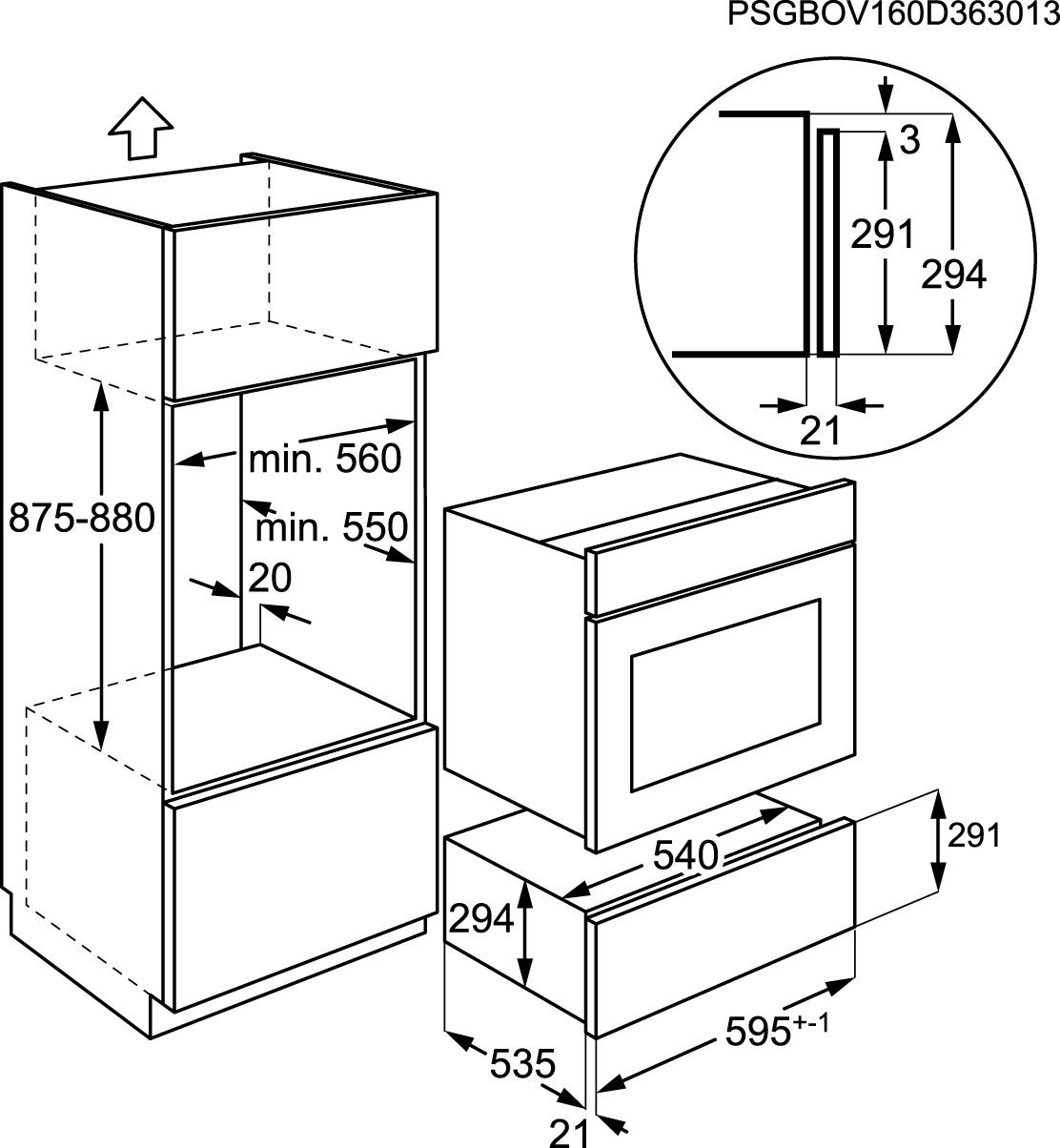 AEG VS92903M warming drawer – image 2