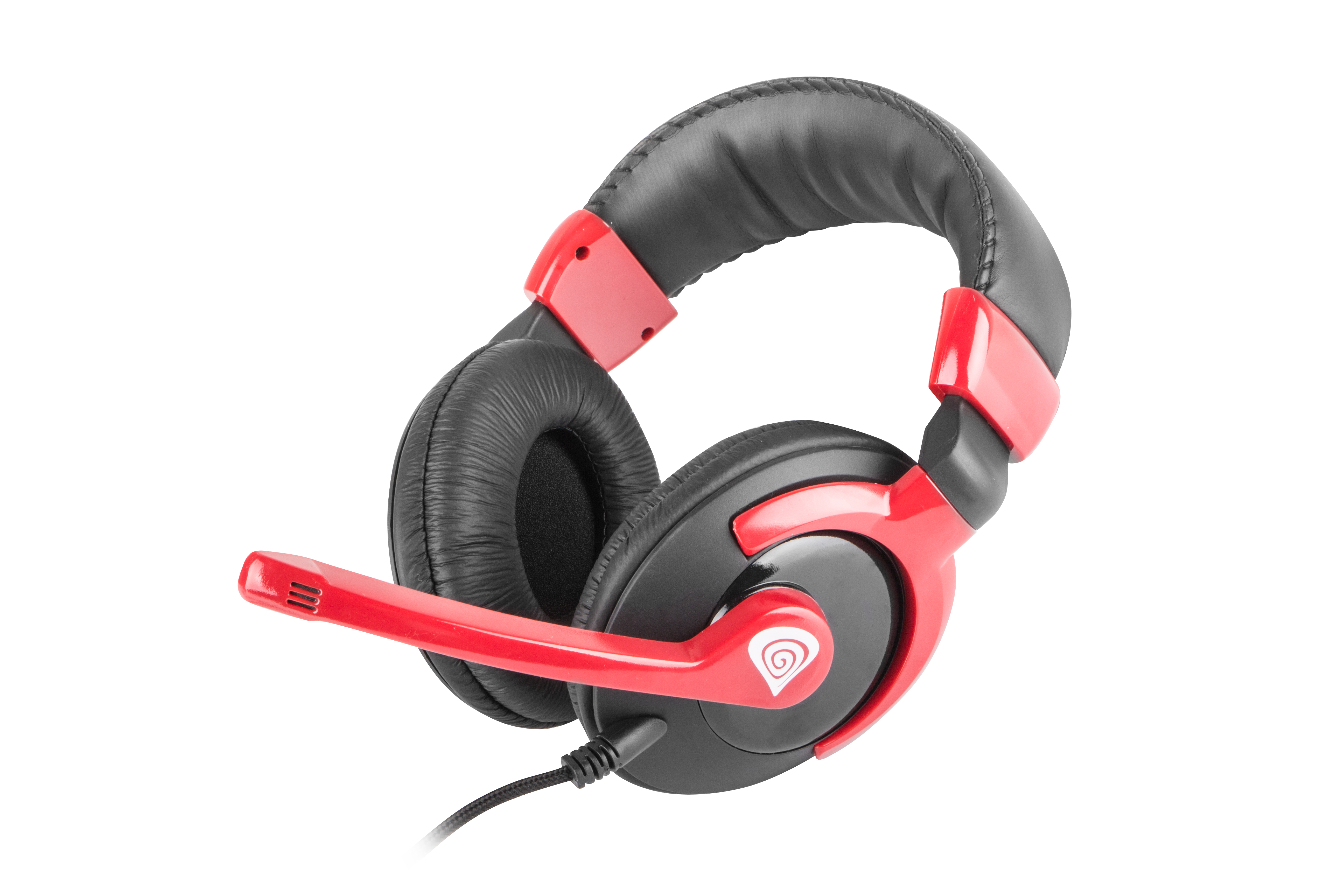 GENESIS HM34X Headset Wired Head-band Gaming Black, Red – image 1