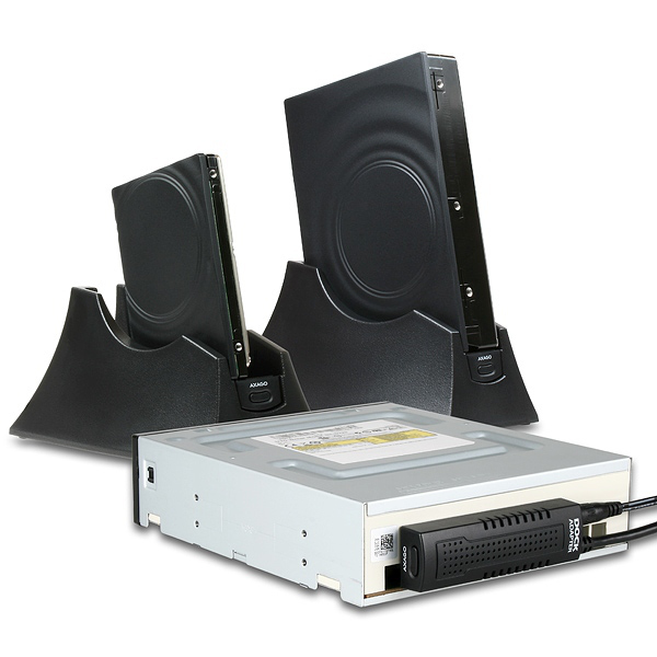 Axagon ADSA-MP laptop dock/port replicator Black – image 4