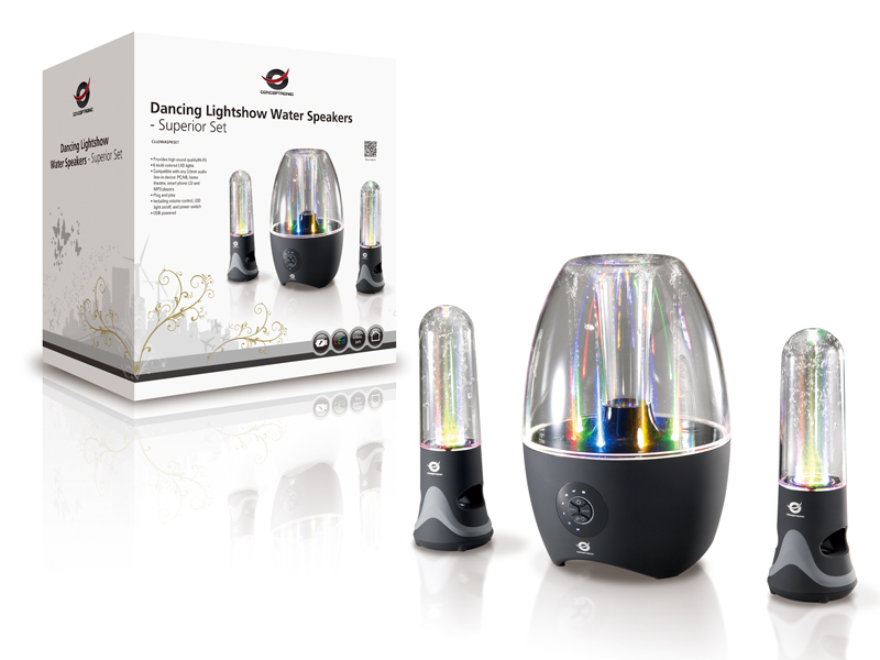 Conceptronic Dancing Lightshow Water Speakers – Superior Set – image 6