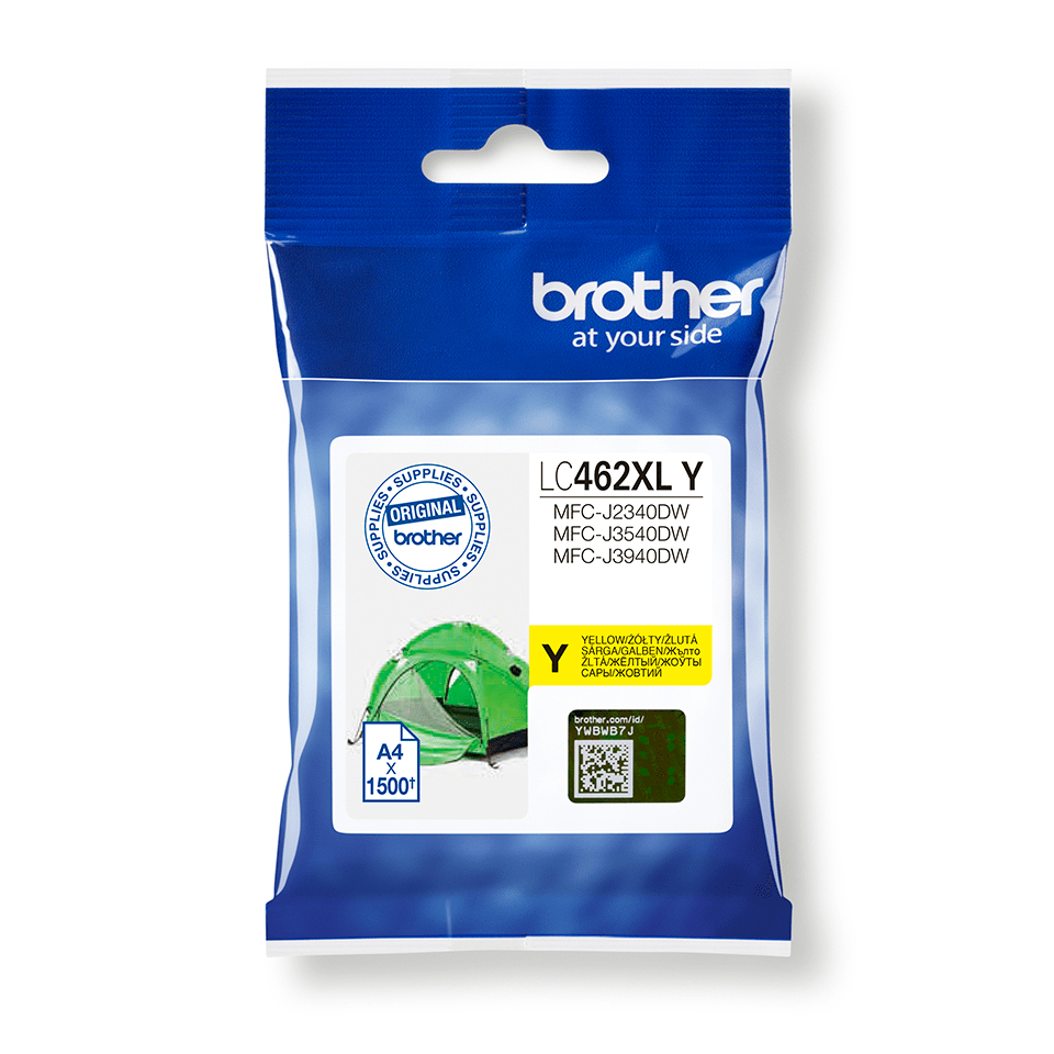 Brother LC462XLY - Alta capienza - giallo - …