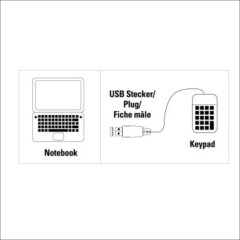 Hama Slimline Keypad SK110 – image 3