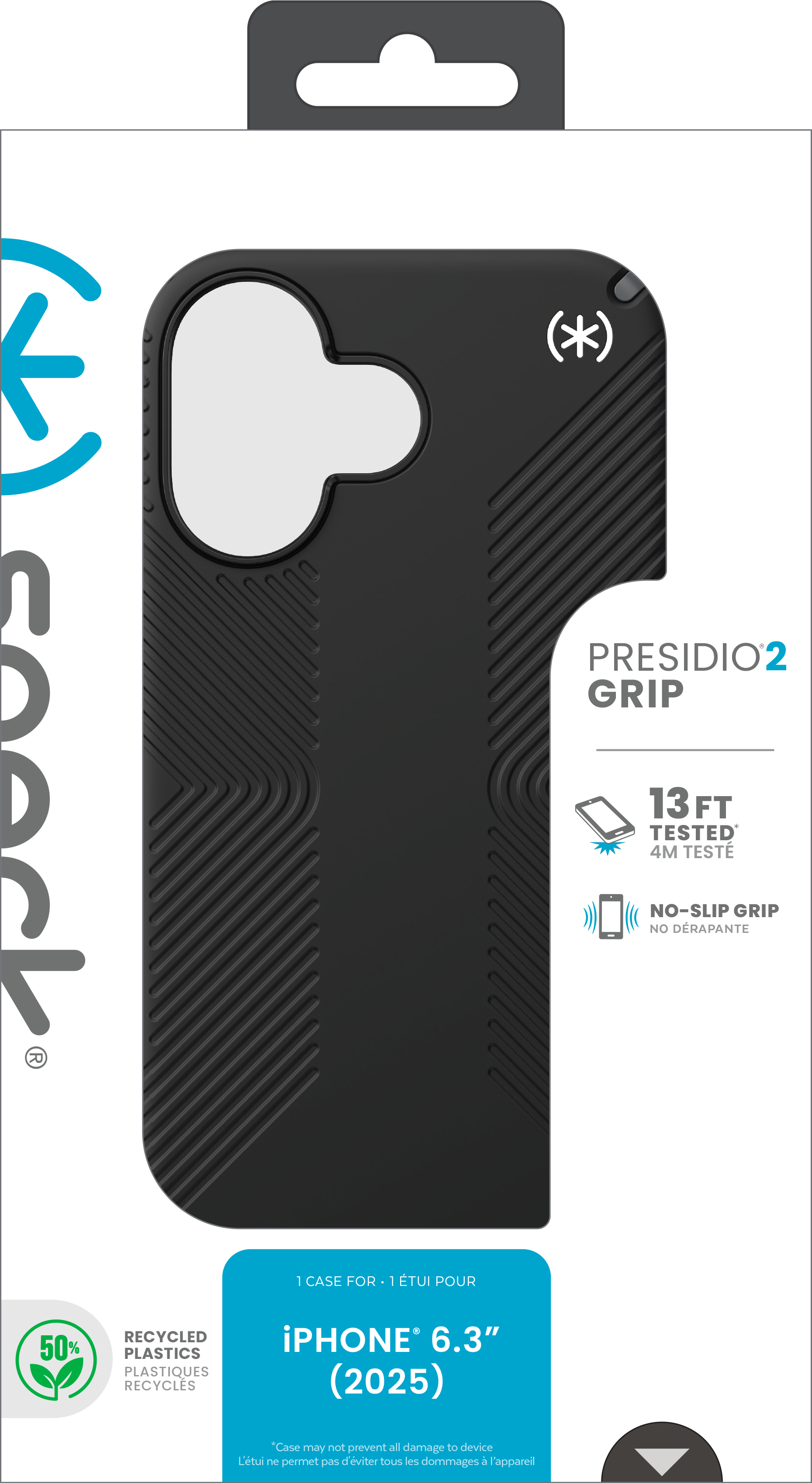 Speck Presidio2 Grip Apple iPhone 17 Black - with Microban – image 5
