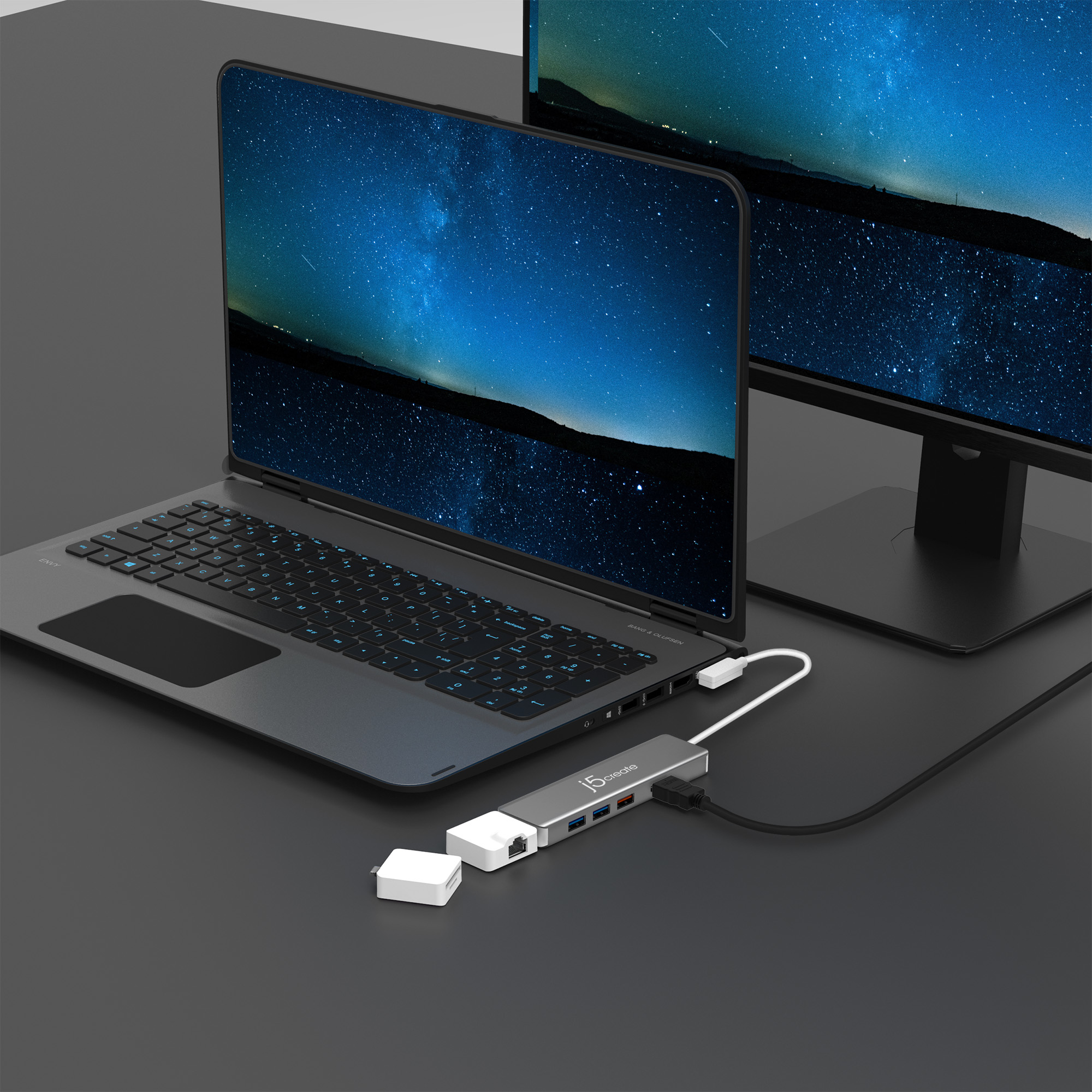 j5create JCD375-N USB-C™ Modular Multi-Adapter with 2 Kits – image 6